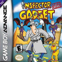 Inspector Gadget: Advance Mission box art for GameBoy Advance